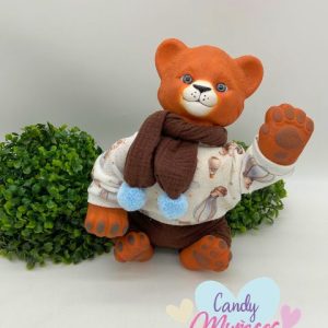 Bebé animal con peso de 35 cm fabricado en España – LEÓN