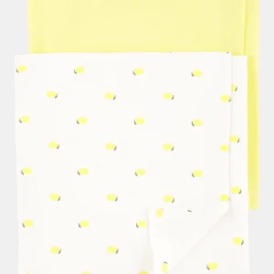 Pack dos mantas con estampado de limón
